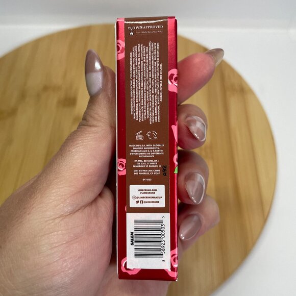 Lime Crime Velvetines Salem Liquid Matte Lipstick 2.6 mL 0.088 oz Vegan - Picture 3 of 4